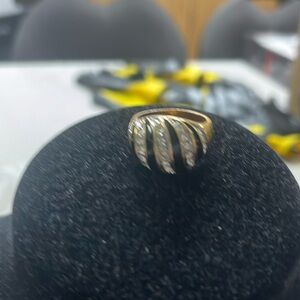 Black stoned ring